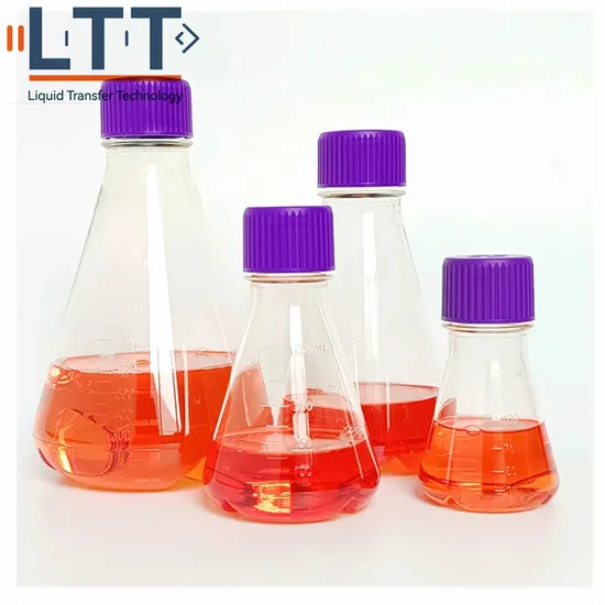 1000ml 2000ml Plastic Conical Flask Triangular Flask Erlenmeyer Flask