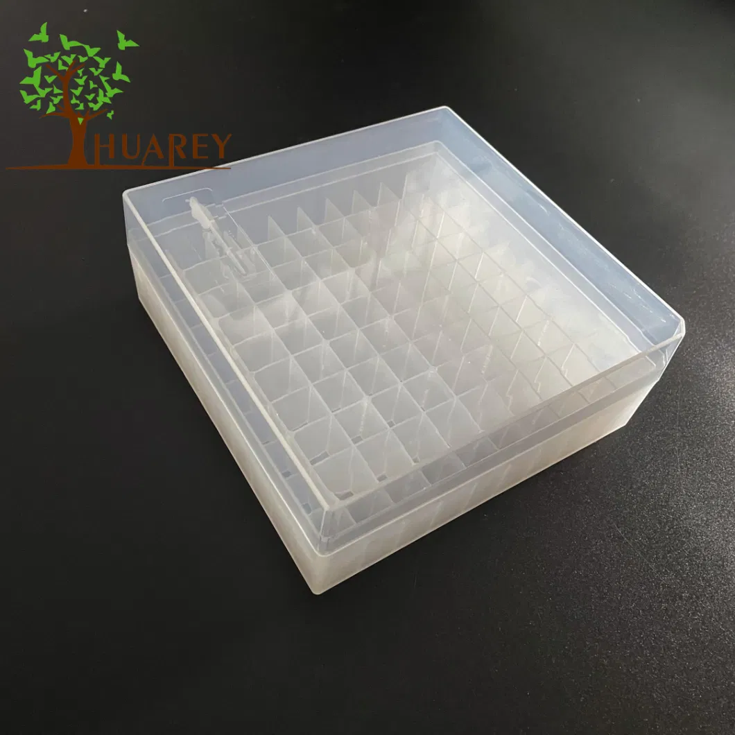 PCR Plate Transparent Lab Plastic Laboratory Plastic 96 Well PCR Plate Transparent