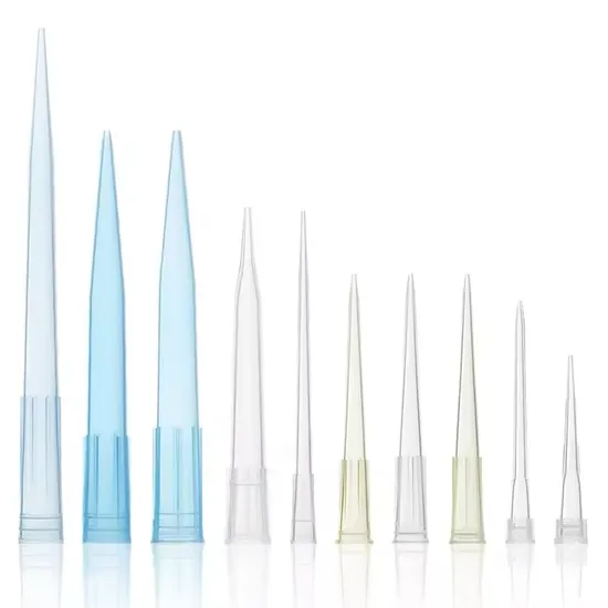 Embout de pipette à petite bouche de 10 ml, 10UL 20UL 100UL 200UL 1000UL 5 ml 10 ml Embouts de pipette à filtre en plastique micro jetables universels de laboratoire pour diverses pipettes