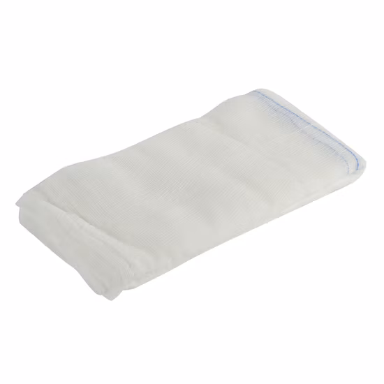 ISO médical chirurgical jetable de FDA de la CE avec l'écouvillon stérile de gaze d'éponge de gaze de rayon X